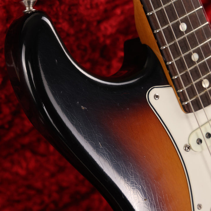 Fender Custom Shop 1965 Stratocaster Reissue Journeyman Relic Faded 3-Tone Sunburst 2019