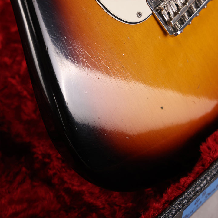 Fender Custom Shop 1965 Stratocaster Reissue Journeyman Relic Faded 3-Tone Sunburst 2019