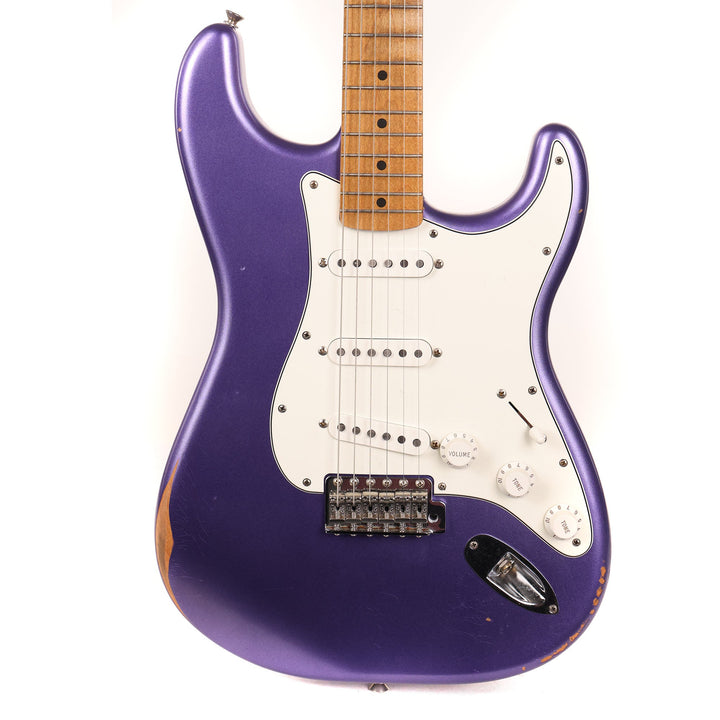 Fender Limited Road Worn Mischief Maker Stratocaster Purple Metallic 2022