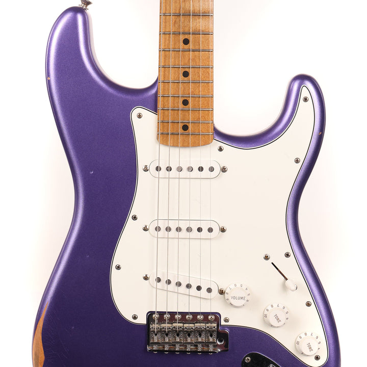 Fender Limited Road Worn Mischief Maker Stratocaster Purple Metallic 2022