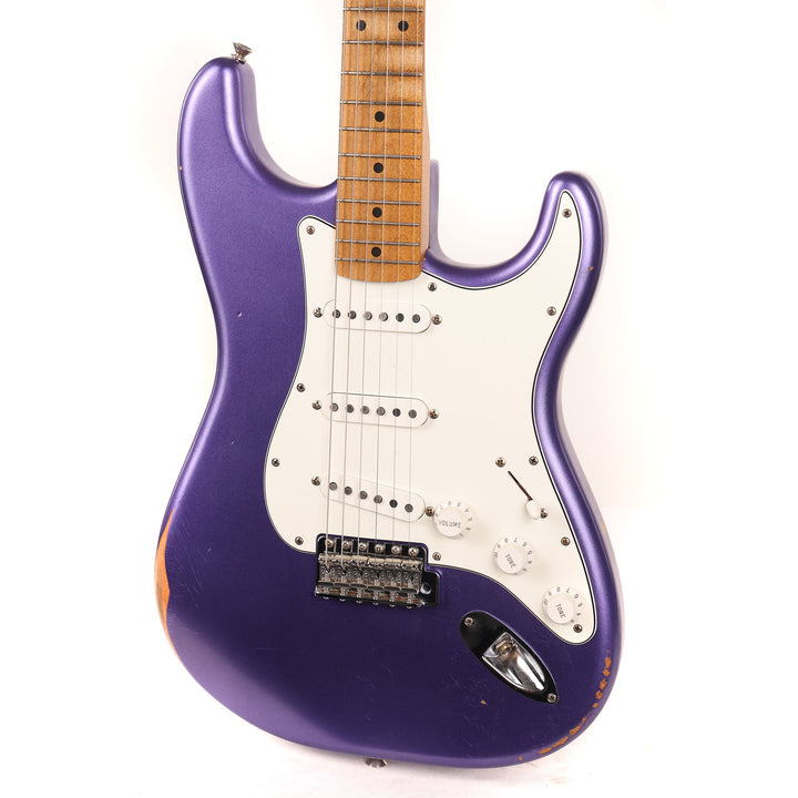 Fender Limited Road Worn Mischief Maker Stratocaster Purple Metallic 2022