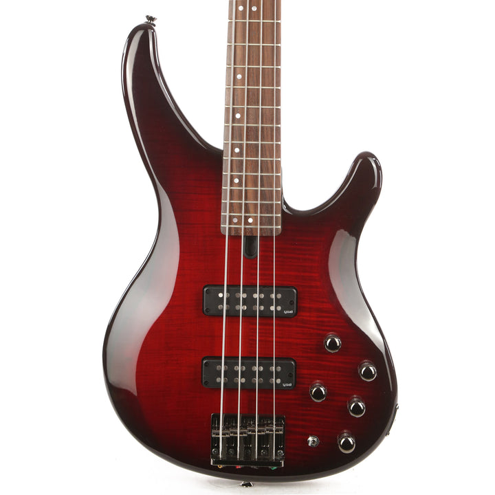 Yamaha TRBX604FM Bass Dark Red Burst Used