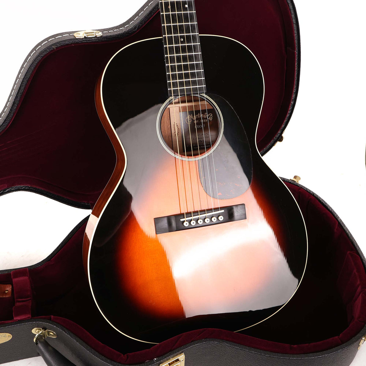 Martin CEO-7 Acoustic Guitar Autumn Sunset Burst 2024 — 6