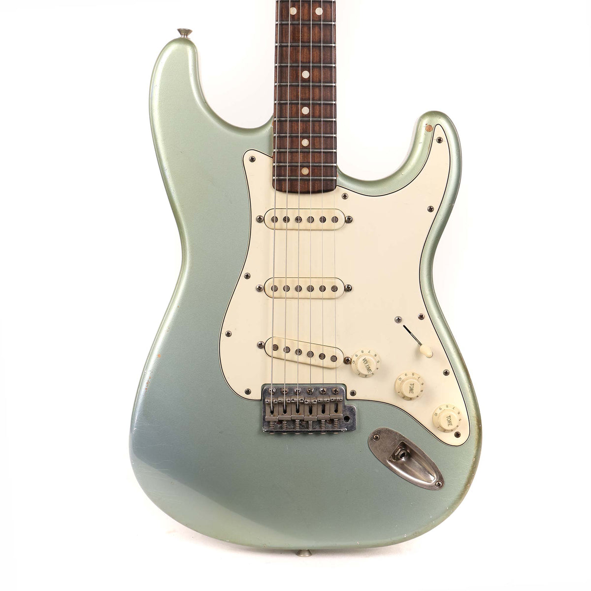 Danocaster Double Cut Ice Blue Metallic 2021 — 1