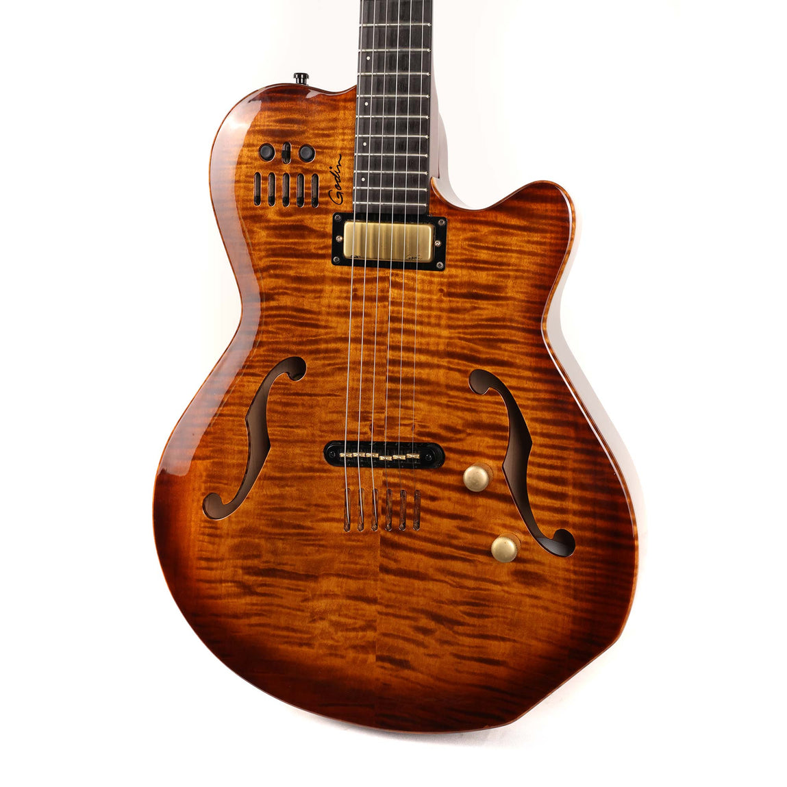 Godin Multiac Jazz SA Sunburst 2003 | The Music Zoo