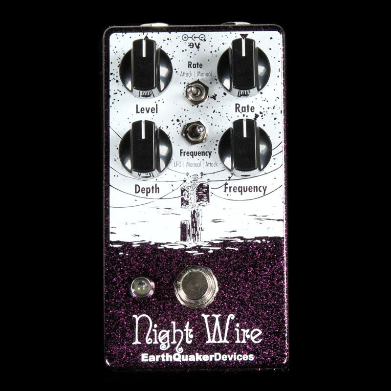 ギター EarthQuaker Devices Night Wire EarthQuaker Devices Night Wire V2 Harmonic Tremolo Guitar