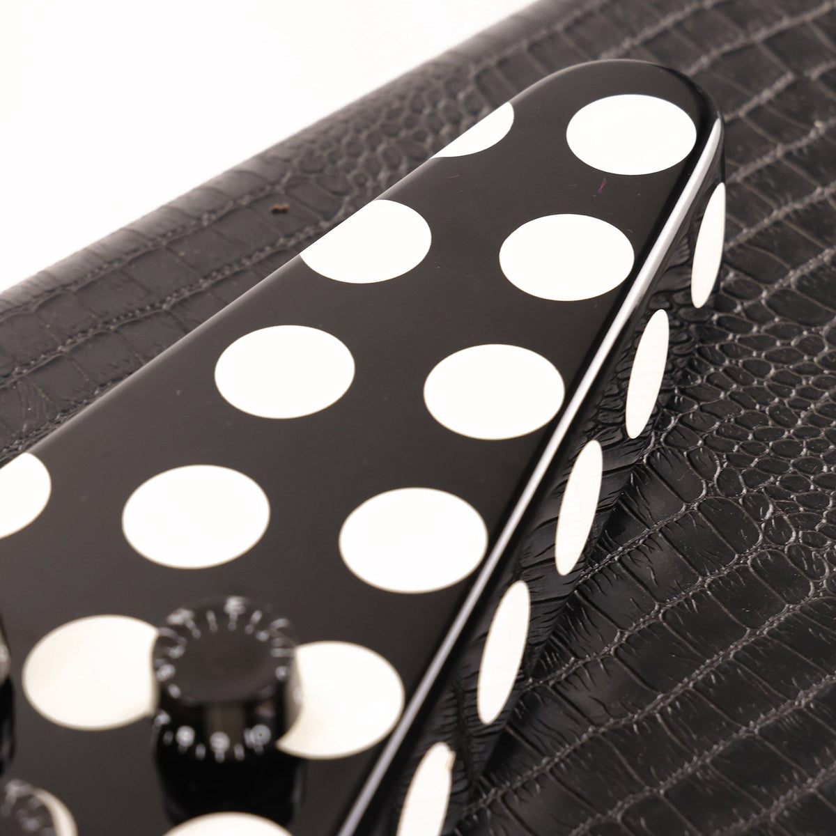1997 Jackson Limited Edition Randy Rhoads Black and White Polka Dots — 11
