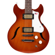 Harmony Comet Semi-Hollowbody Electric Sunburst Used