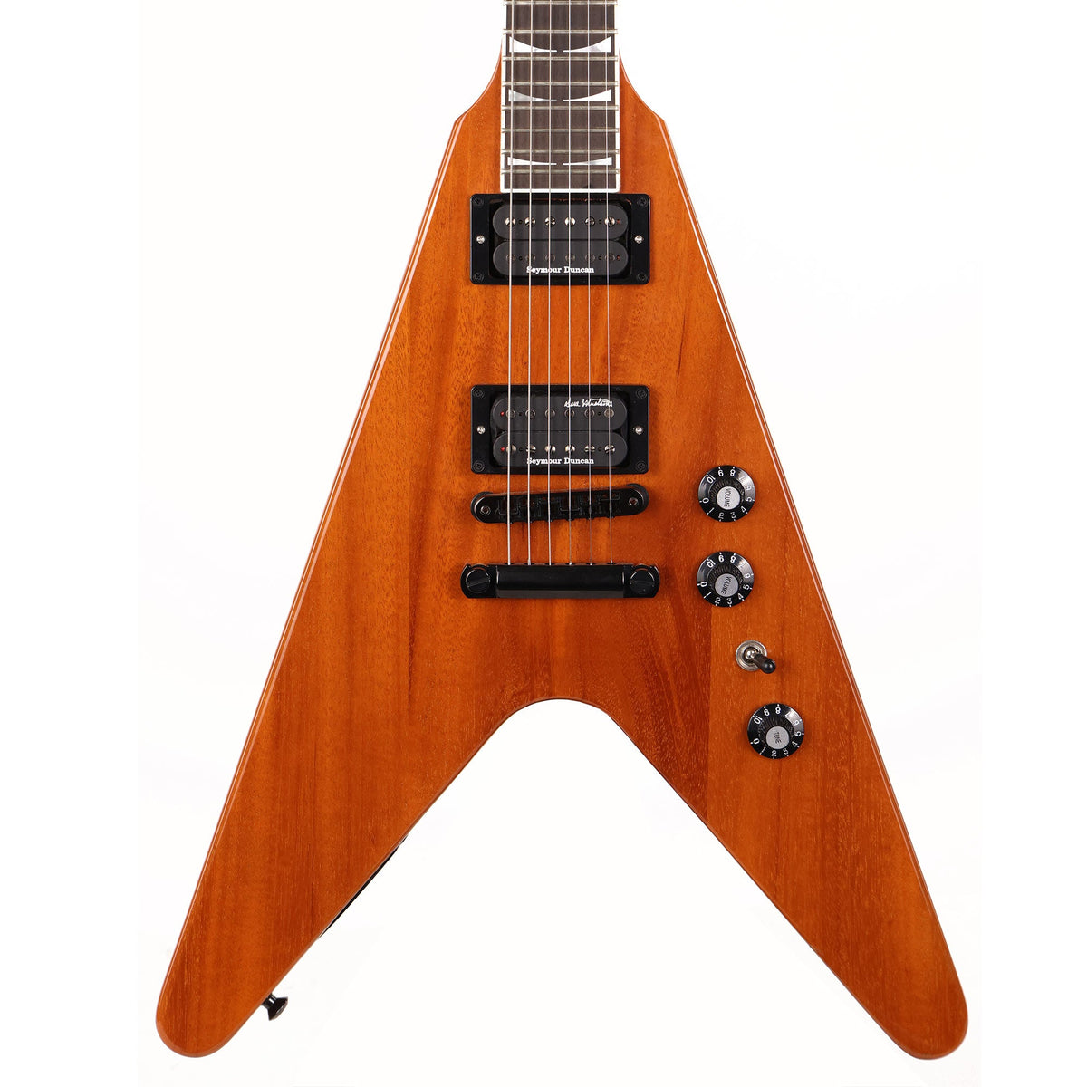 Gibson Dave Mustaine Signature Flying V EXP Antique Natural 2021 — 1