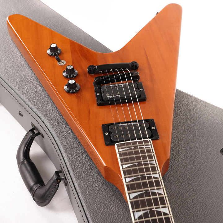 Gibson Dave Mustaine Signature Flying V EXP Antique Natural 2021