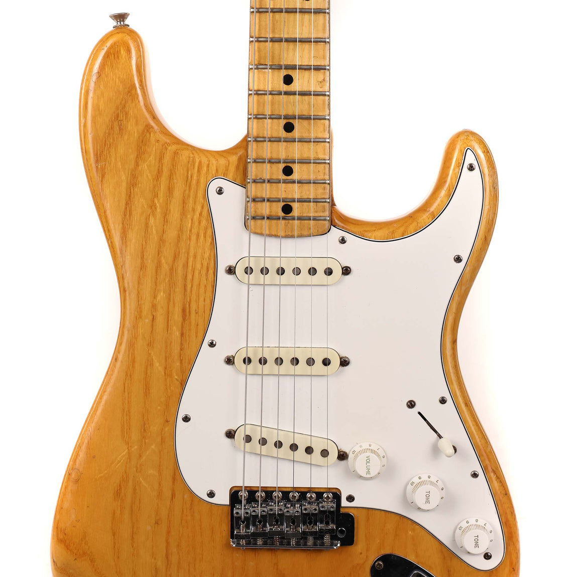 1975 Fender Stratocaster Natural | The Music Zoo