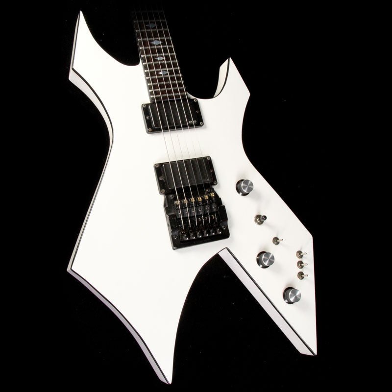 1989 B.C. Rich USA Warlock White with Black Binding — 1