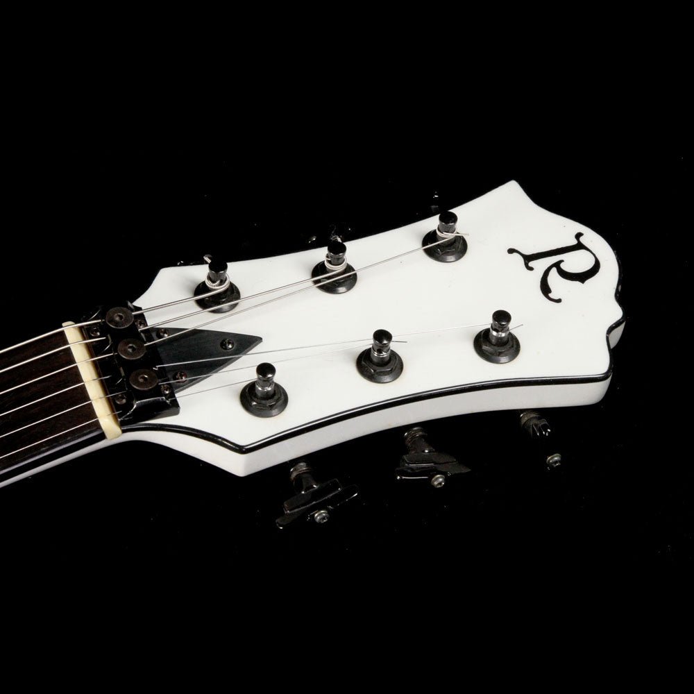 1989 B.C. Rich USA Warlock White with Black Binding — 4