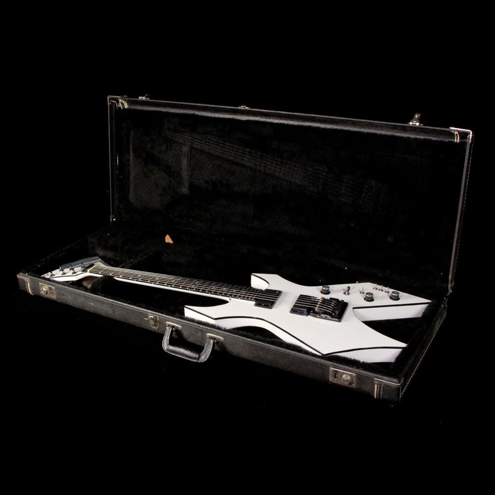 1989 B.C. Rich USA Warlock White with Black Binding — 7