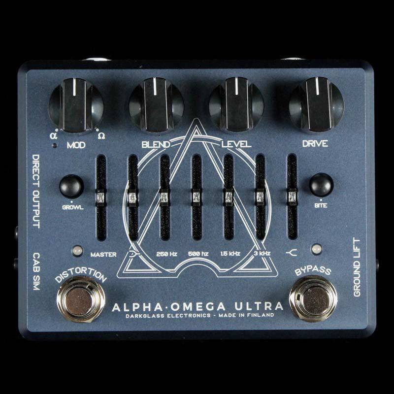 darkglass bass pedal Darkglass Electronics Alpha Omega Ultra Bass Preamp Pedal