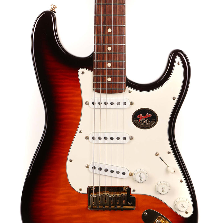 1996 Fender 50th Anniversary American Standard Stratocaster Antique Burst