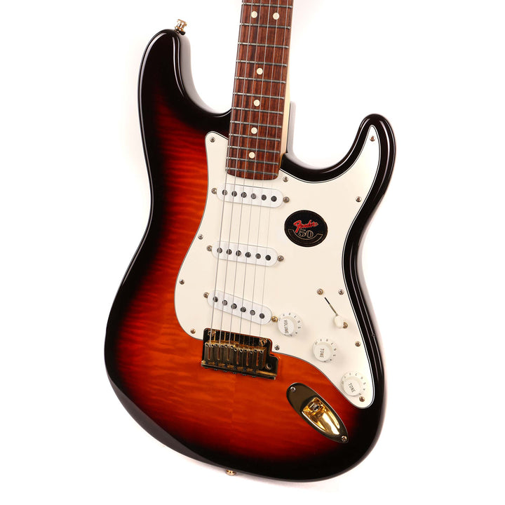 1996 Fender 50th Anniversary American Standard Stratocaster Antique Burst