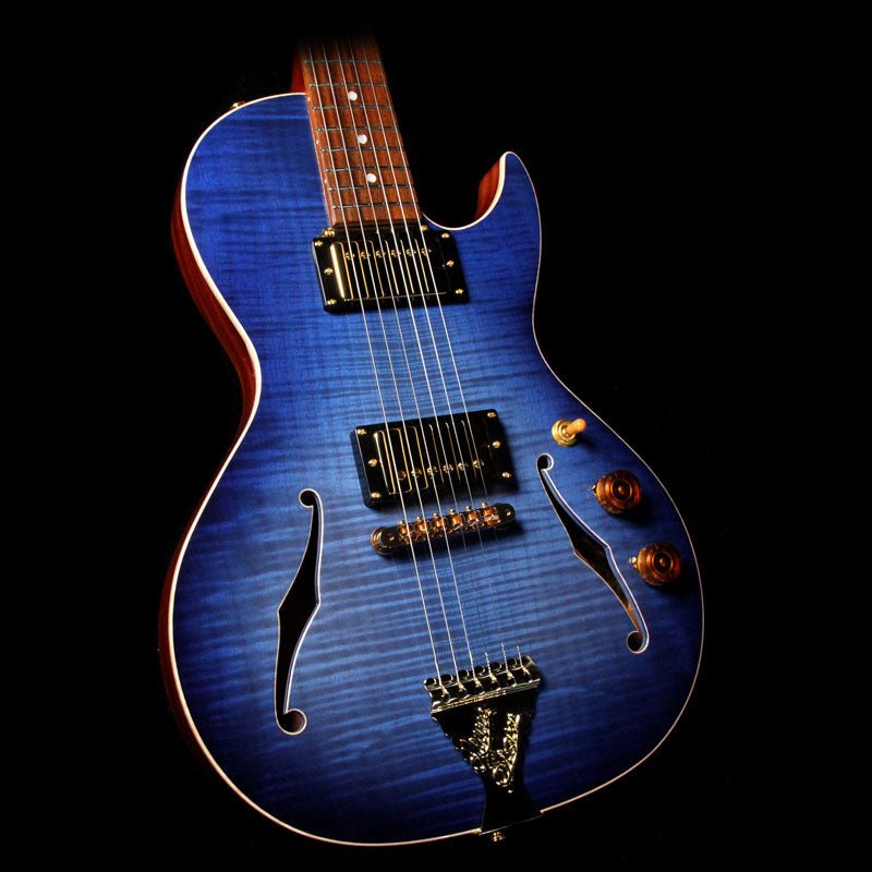 B&G Guitars Little Sister Private Build Electric Guitar Atlantis Blue — 1