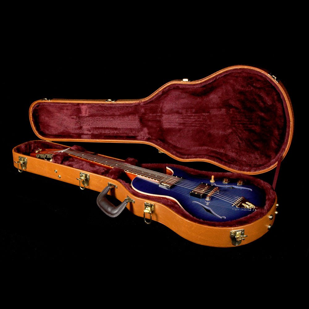 B&G Guitars Little Sister Private Build Electric Guitar Atlantis Blue — 9