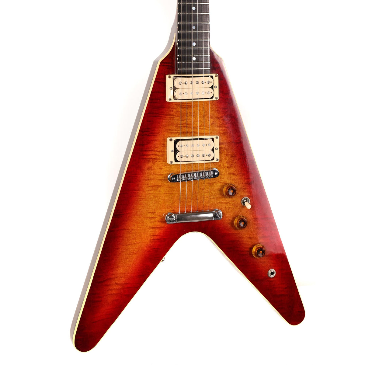 1982 Gibson The Flying V CMT Sunburst — 7