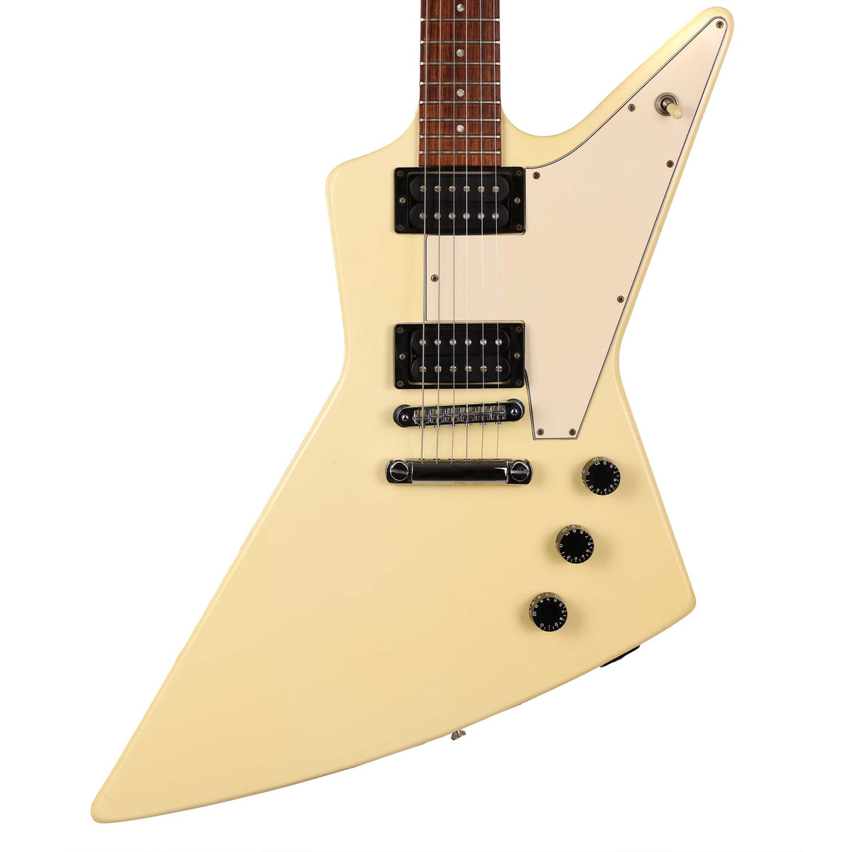 1990 Gibson Explorer '76 Reissue White — 1