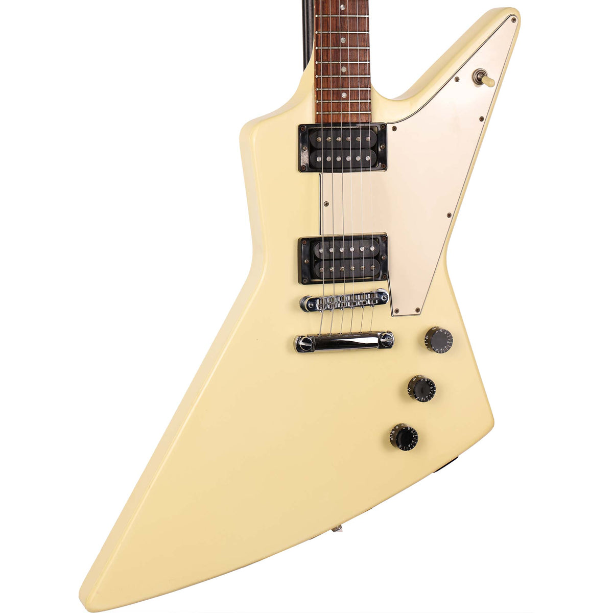 1990 Gibson Explorer '76 Reissue White — 5