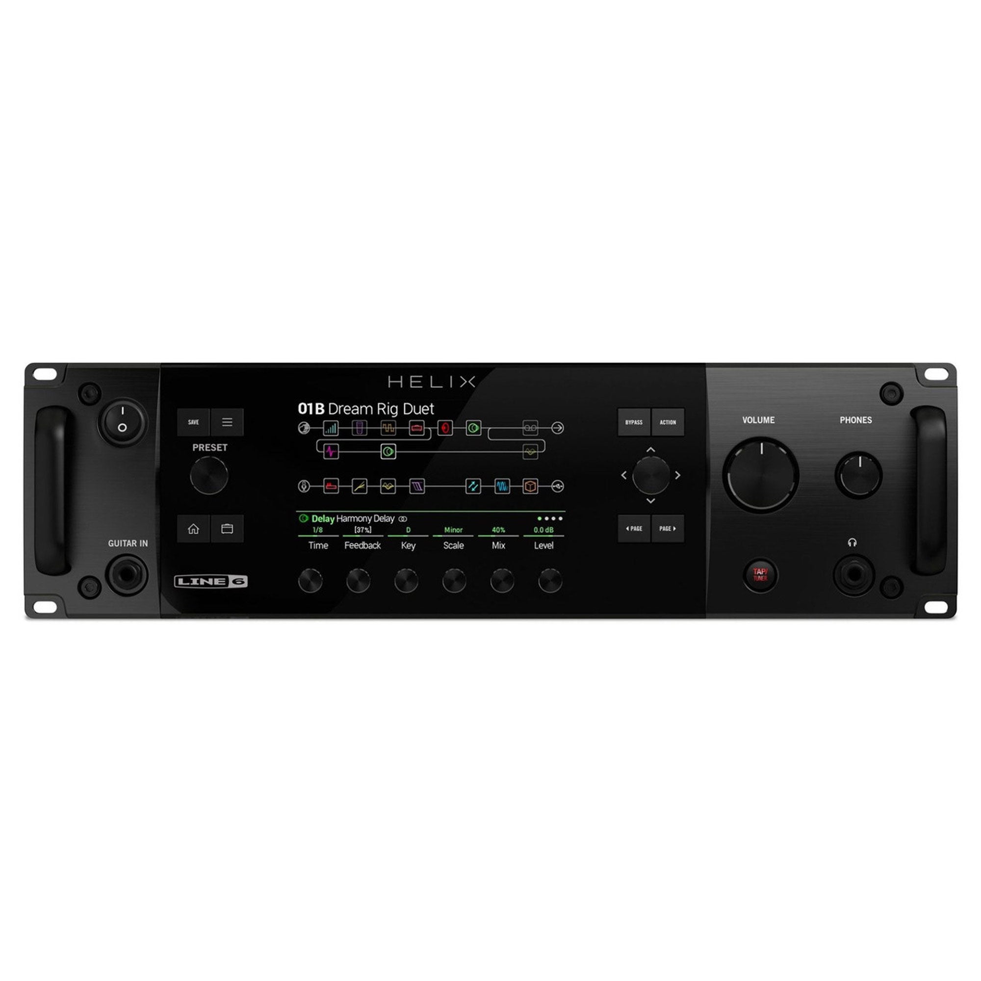 Line 6 Helix Rack Guitar Multi-Effects Processor | The Music Zoo