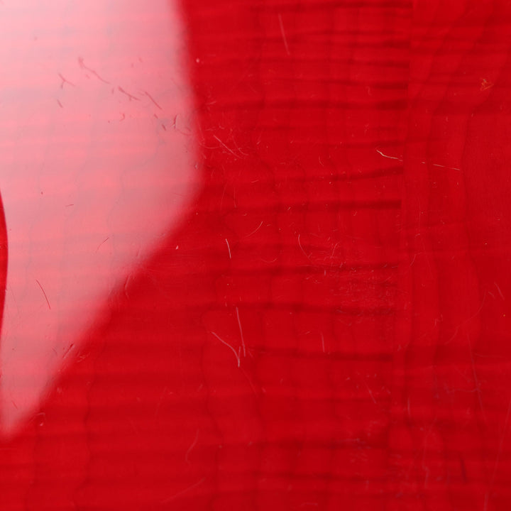 1980 Charvel Bass Flame Maple Body Trans Red