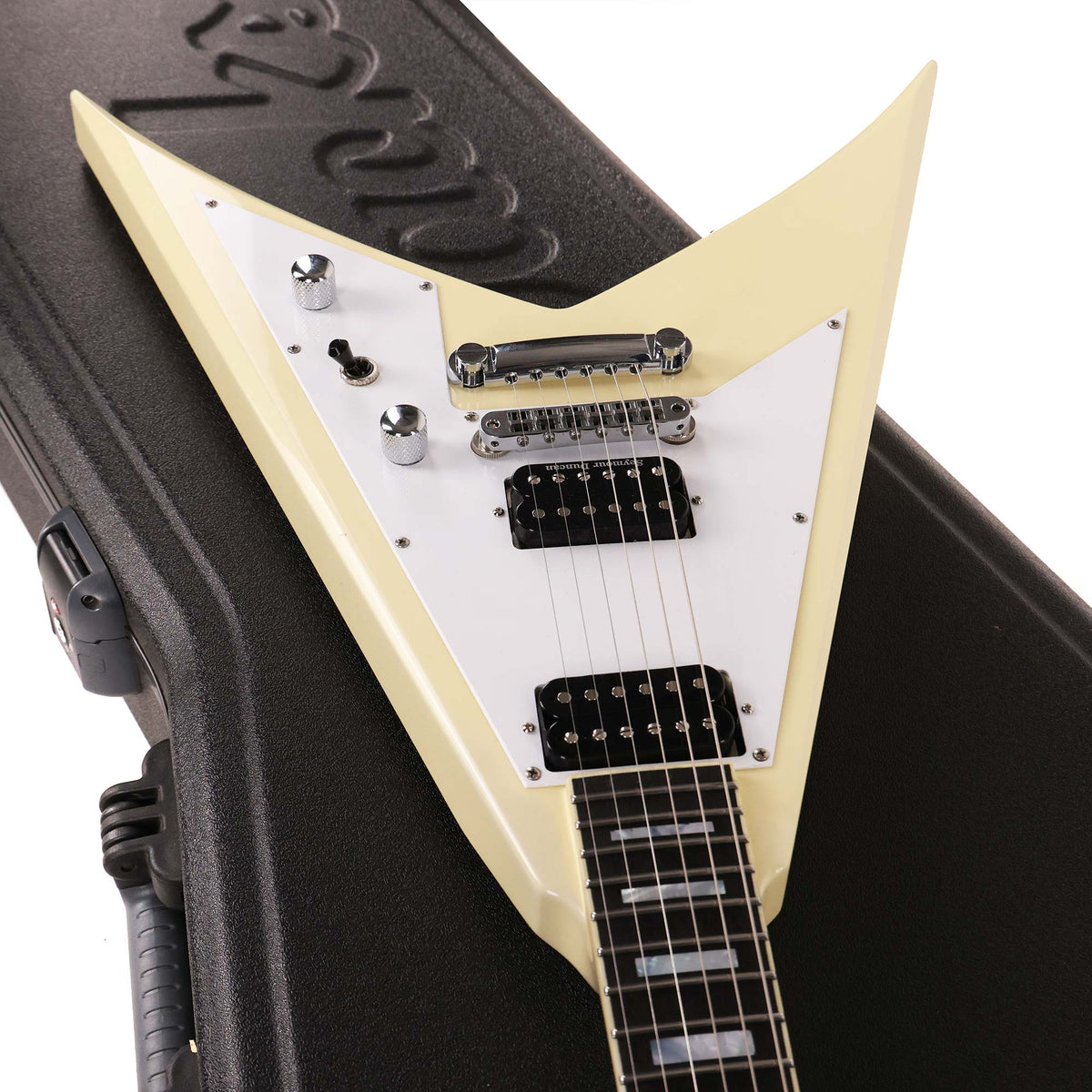 Jackson USA Signature Scott Ian King V KVT Ivory 2021 — 6