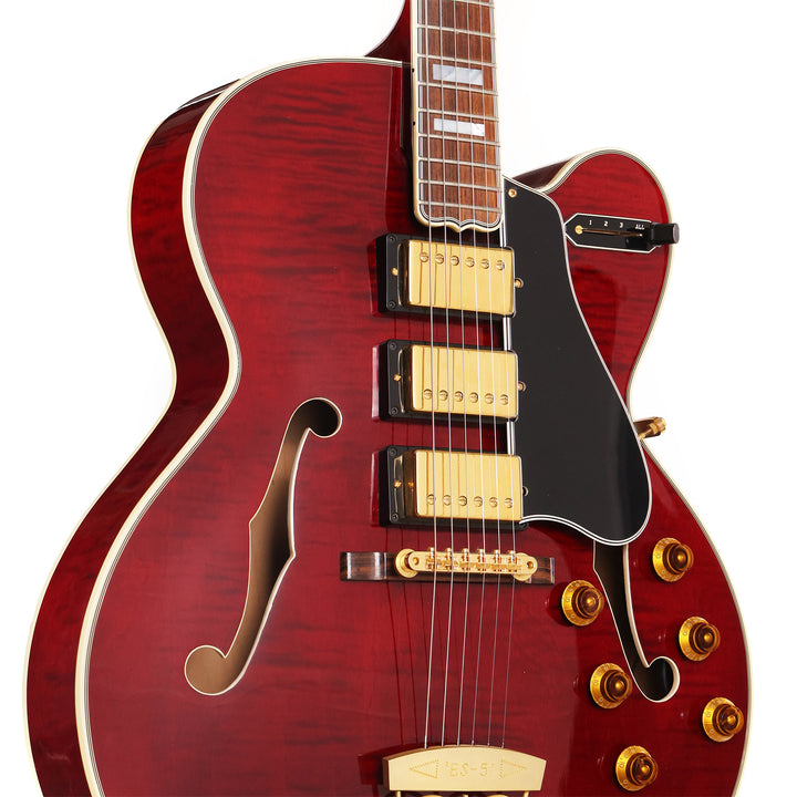 1997 Gibson Custom Shop ES-5 Switchmaster Wine Red