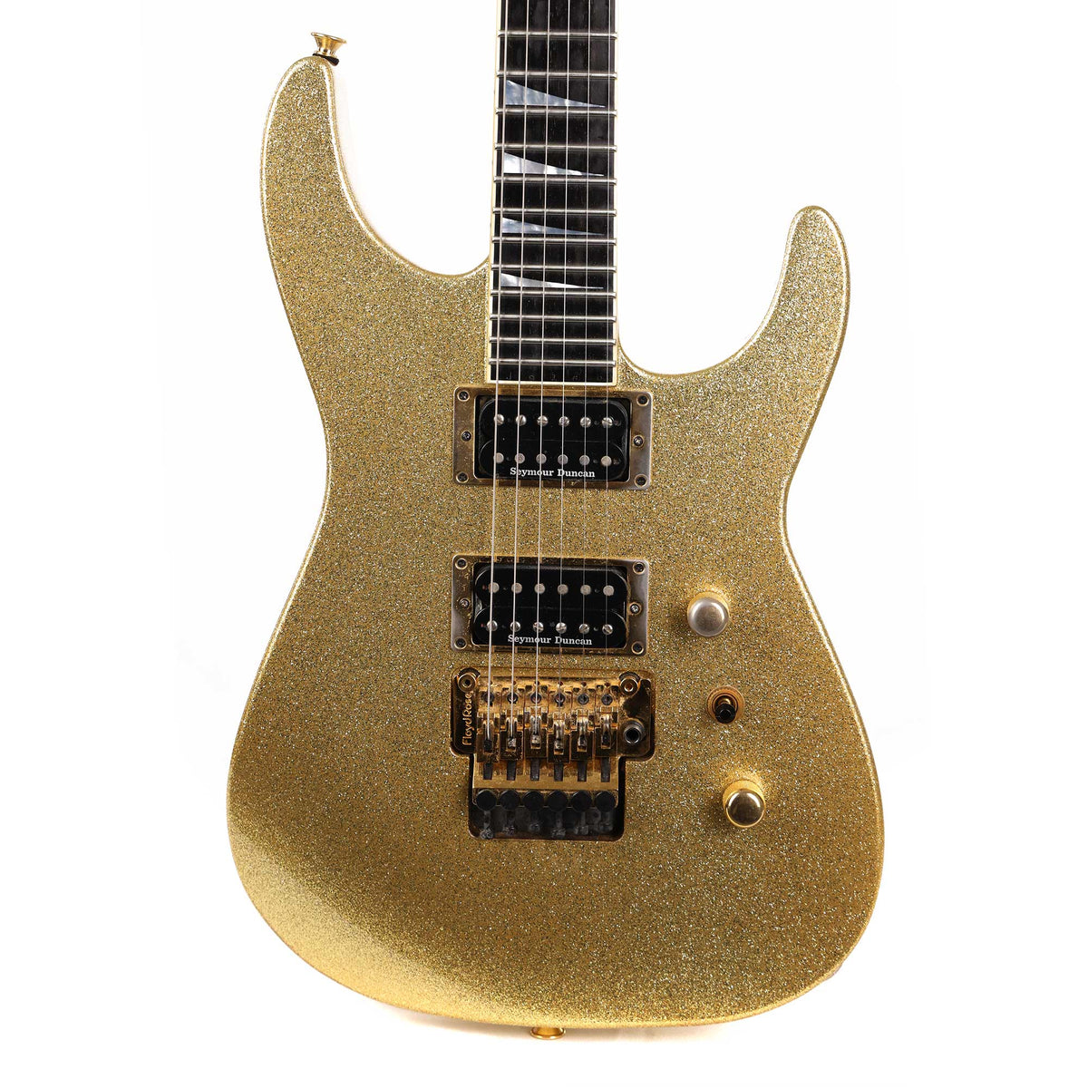 Jackson Custom Shop Soloist SL2 Gold Sparkle 2016 — 1