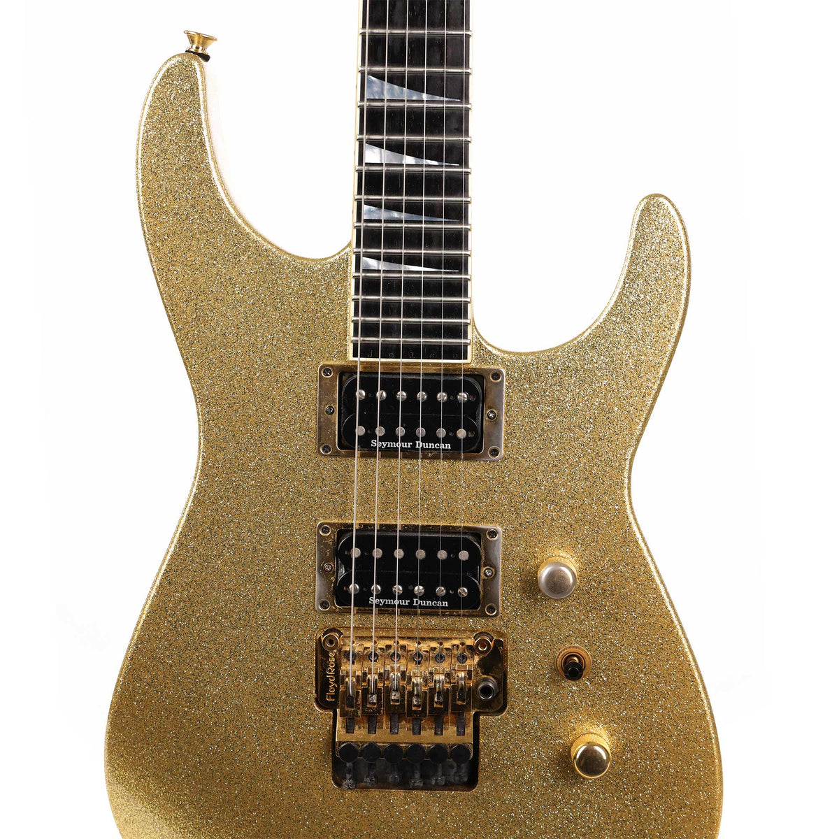 Jackson Custom Shop Soloist SL2 Gold Sparkle 2016 — 4
