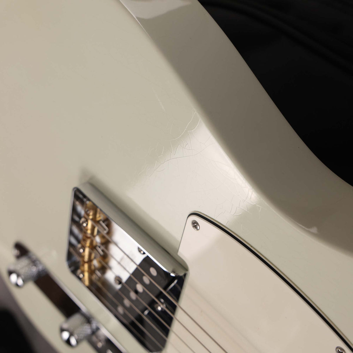 Suhr Classic T Antique Olympic White Light Aging Used — 8