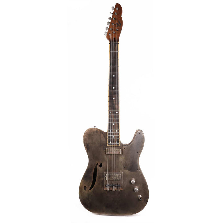 Mule Resophonic Mulecaster Raw Steel Used