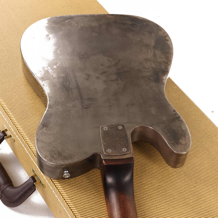 Mule Resophonic Mulecaster Raw Steel Used