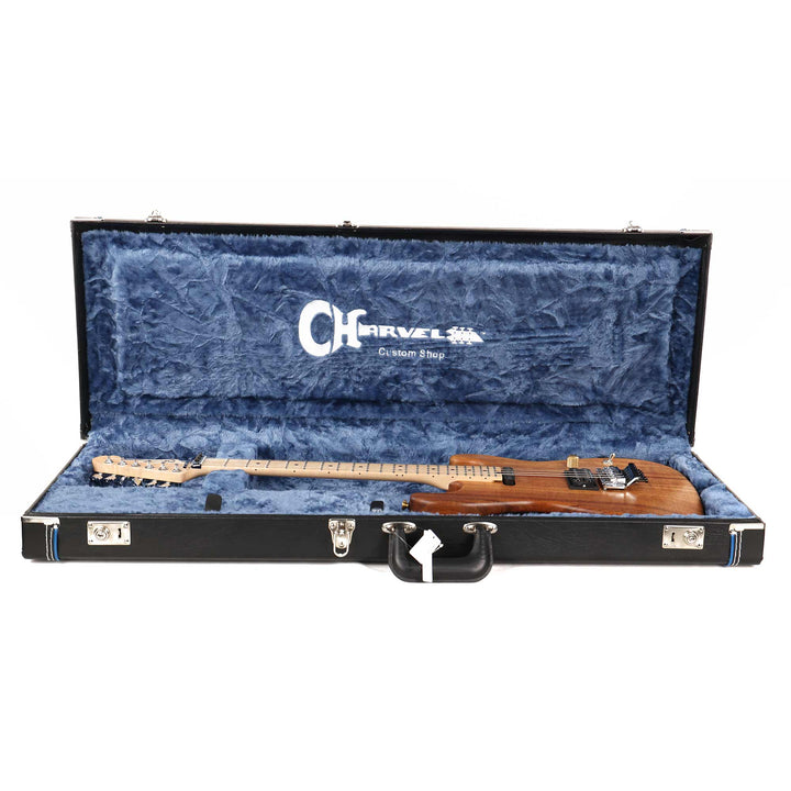 Charvel Custom Shop Exclusive San Dimas Koa Natural Series Floyd Rose Masterbuilt Rob Knowles 2023