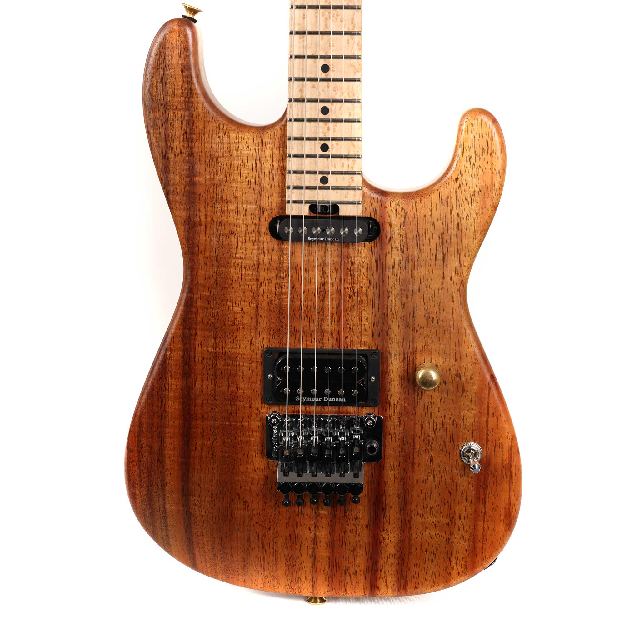 Charvel San Dimas Custom Shop KOAフレイム Charvel Custom Shop Exclusive San Dimas Koa Natural Series Floyd