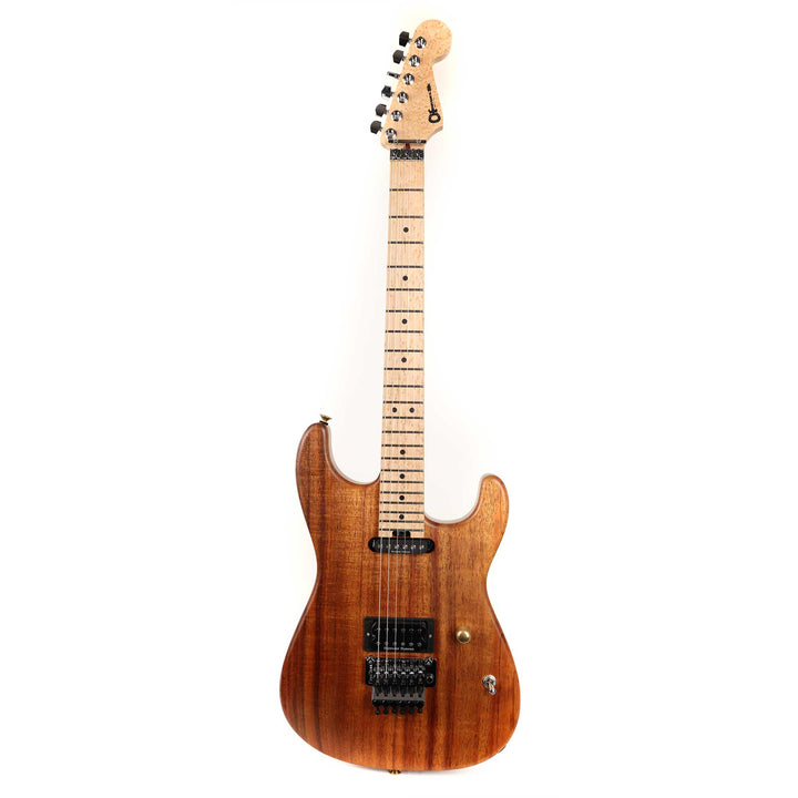 Charvel Custom Shop Exclusive San Dimas Koa Natural Series Floyd Rose Masterbuilt Rob Knowles 2023