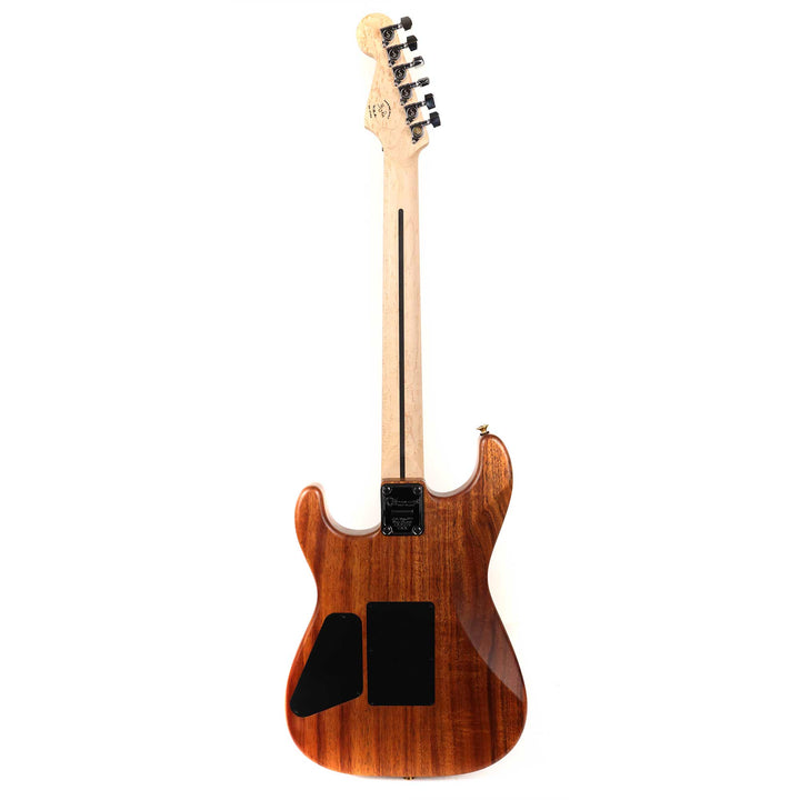 Charvel Custom Shop Exclusive San Dimas Koa Natural Series Floyd Rose Masterbuilt Rob Knowles 2023