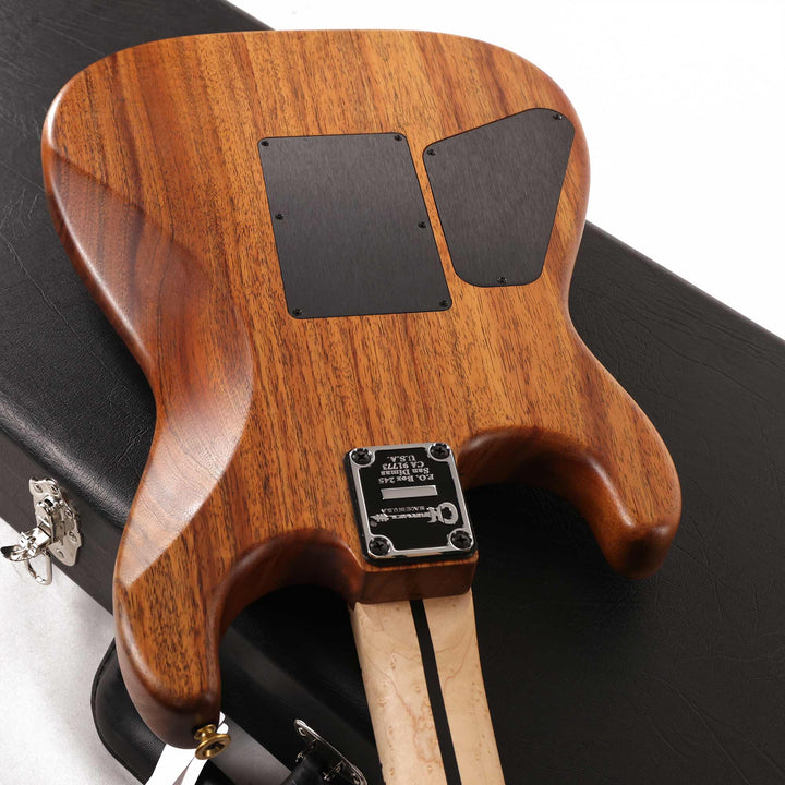 Charvel Custom Shop Exclusive San Dimas Koa Natural Series Floyd Rose Masterbuilt Rob Knowles 2023
