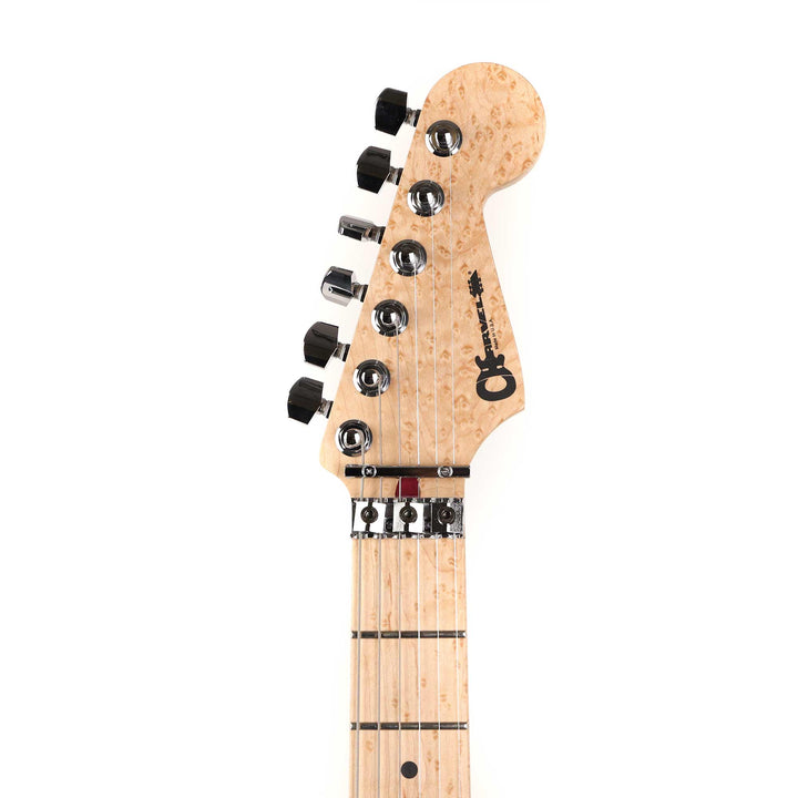 Charvel Custom Shop Exclusive San Dimas Koa Natural Series Floyd Rose Masterbuilt Rob Knowles 2023