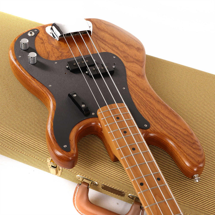 Fender FSR Limited Edition Roasted Ash '58 Precision Bass Guitar Natural 2017