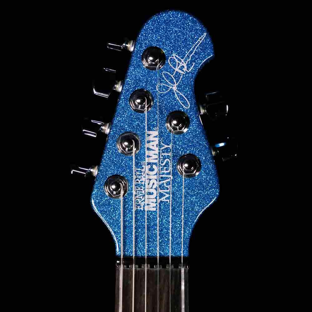 Ernie Ball Music Man BFR John Petrucci Majesty 6 Marine Blue Sparkle — 4