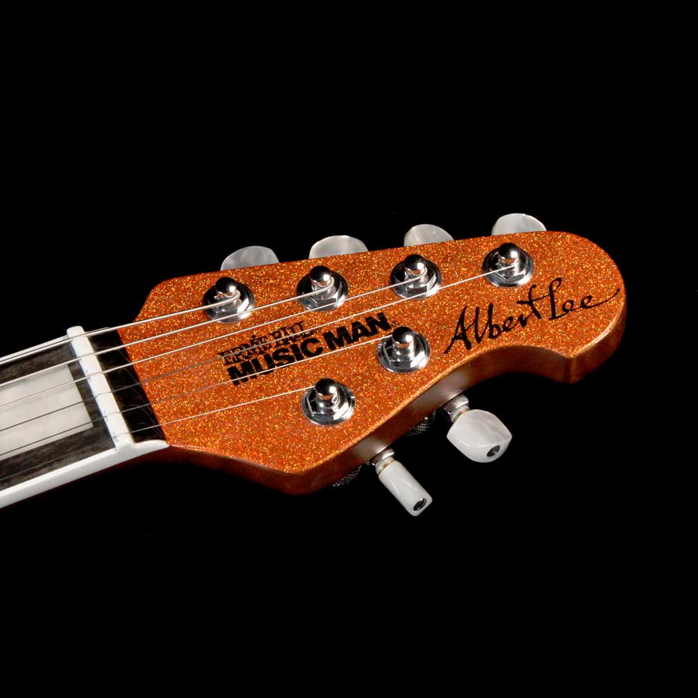 Ernie Ball Music Man Albert Lee HH Tremolo BFR Orange Crush — 4