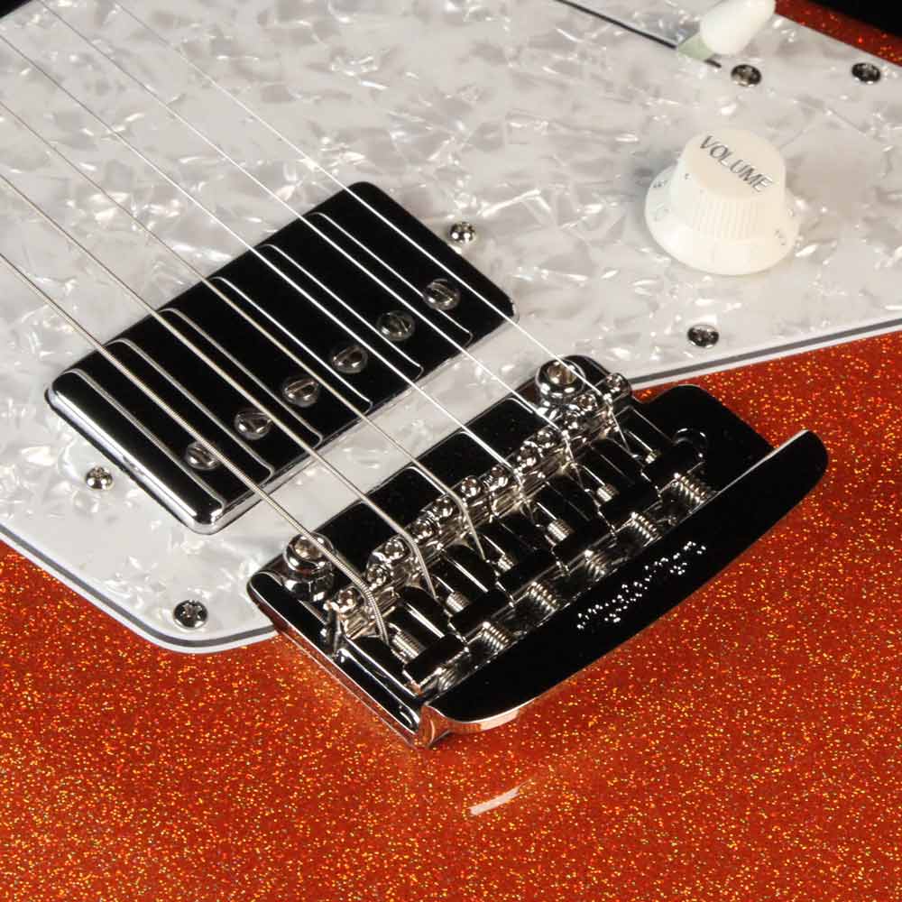 Ernie Ball Music Man Albert Lee HH Tremolo BFR Orange Crush — 6