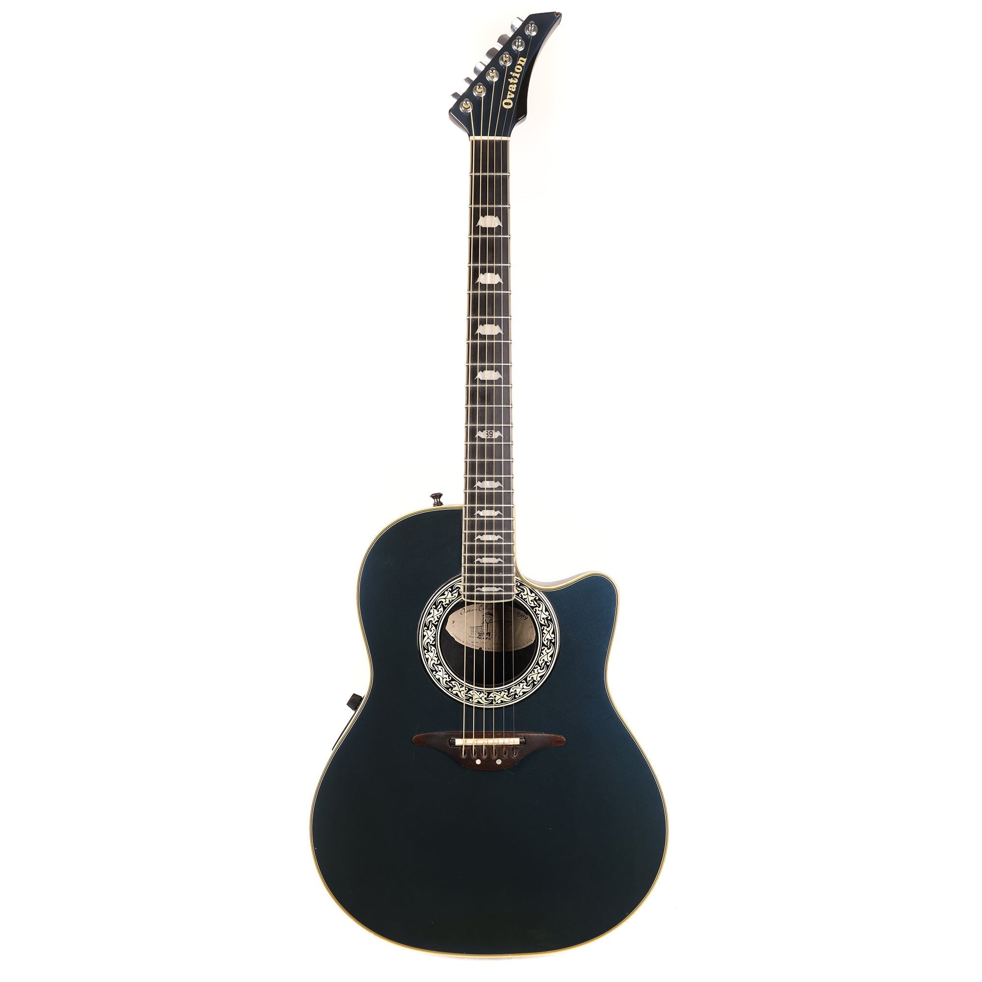 1989 Ovation Collector's Series1989-8 Blue Pearl | The Music Zoo