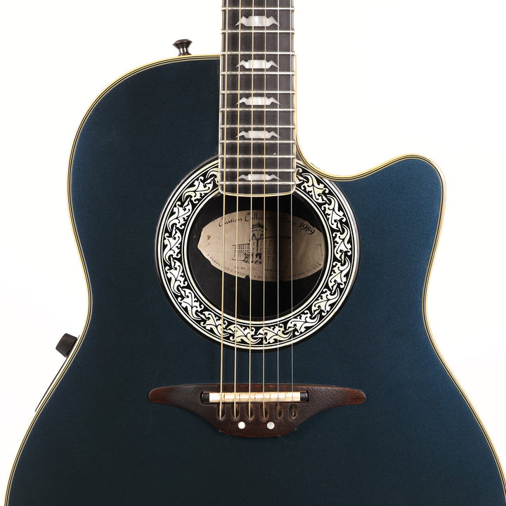 1989 Ovation Collector's Series1989-8 Blue Pearl