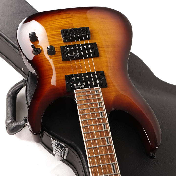 ESP LTD H-200FM Dark Brown Sunburst 2023