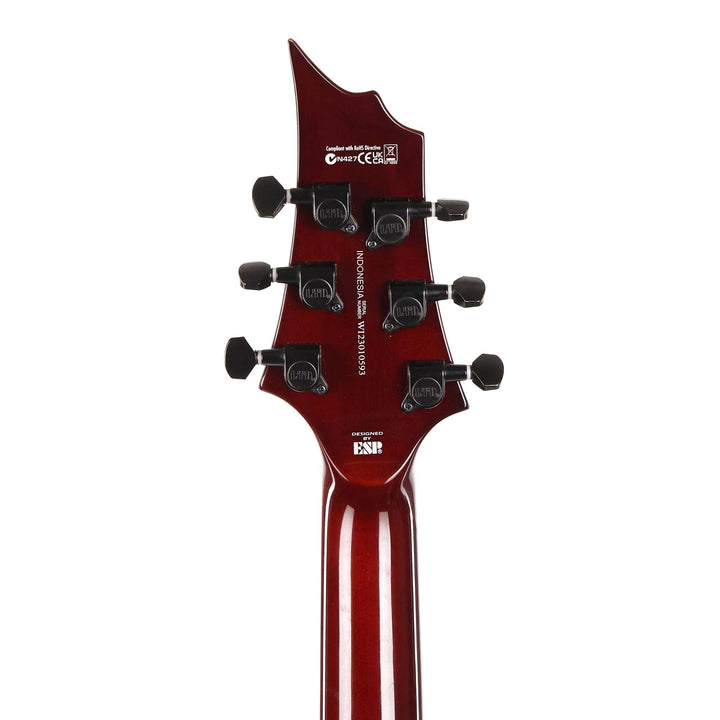 ESP LTD H-200FM Dark Brown Sunburst 2023