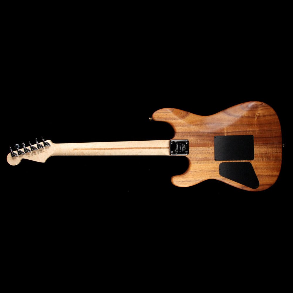 Charvel Custom Shop San Dimas Koa HS Natural Series Electric Guitar Natural Oil Music Zoo Exclusive — 3
